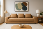 RH Cortona Sofa – 9' Luxe Depth in Holland & Sherry Wool Twill, Camel