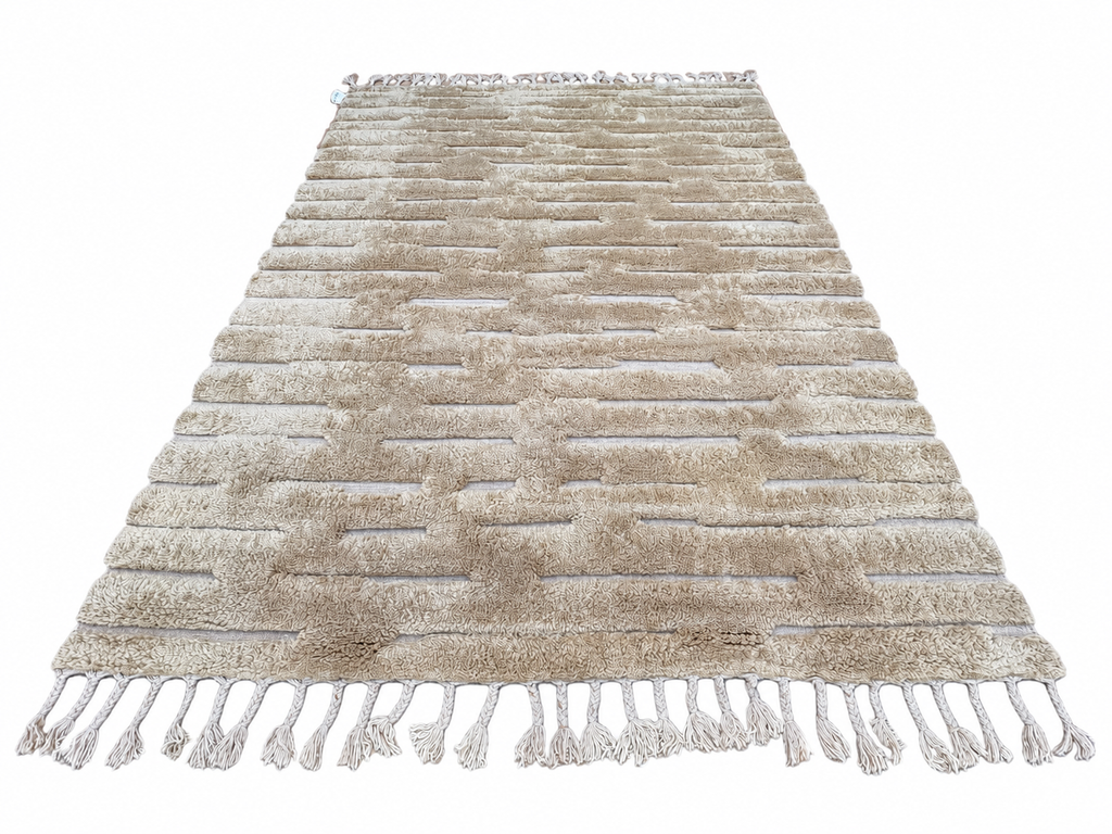 RH Morro Wool Rug – 9' x 12' Wheat | Hand-Knotted New Zealand Wool