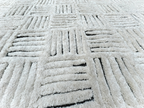 RH Basanti Rug – 9' × 12' Marled Ivory/Charcoal | Hand-Knotted Wool Blend | Contemporary Himalayan-Inspired Design (Rug 2)