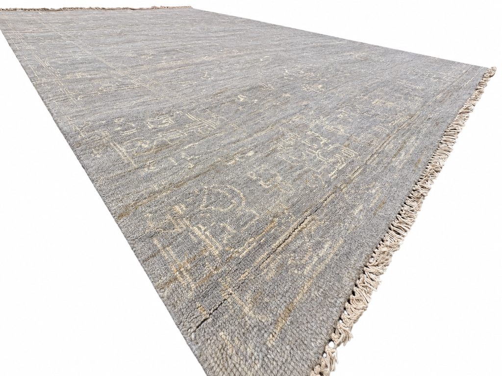 RH Montero Wool Rug – 10' × 14' 100% Hand-Spun Wool | Hand-Knotted
