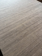 RH Amara Wool Rug – Marled Light Grey (8x10)