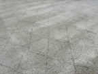 RH Iman Diamond Wool Rug 9x12 - Ivory/Silver